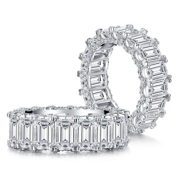 cluster rings lesf 925 sterling silver full eternity women engagement ring simulated diamond wedding bridal jewelry, Golden;silver
cluster rings lesf 925 sterling silver full eternity women engagement ring simulated diamond wedding bridal jewelry, Golden;silver