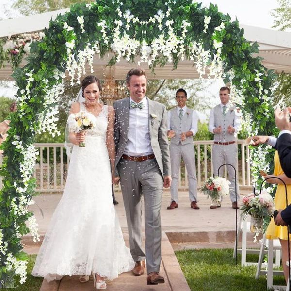 wisteria artificial flower vine ivy leaf garland silk garden string floral rattan rose vine decoration flower home arch wed a3m1
wisteria artificial flower vine ivy leaf garland silk garden string floral rattan rose vine decoration flower home arch wed a3m1