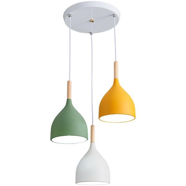pendant lamps nordic restaurant colorful light modern creative three-heads personality iron bar fixture
pendant lamps nordic restaurant colorful light modern creative three-heads personality iron bar fixture