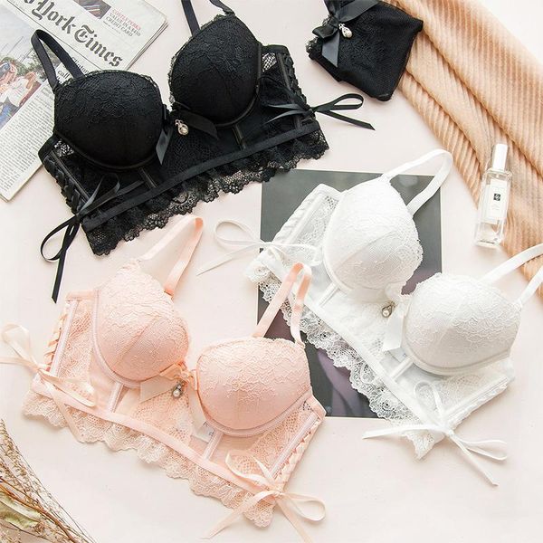 bras sets wasteheart women fashion pink lace adjustable tie straps bralette cotton panties push up bra underwear lingerie c, Red;black
bras sets wasteheart women fashion pink lace adjustable tie straps bralette cotton panties push up bra underwear lingerie c, Red;black