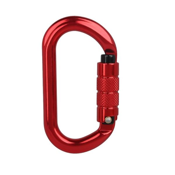 cords, slings and webbing e5bd 25kn climbing carabiner o shape safety auto master screw lock hook climb buckle
cords, slings and webbing e5bd 25kn climbing carabiner o shape safety auto master screw lock hook climb buckle