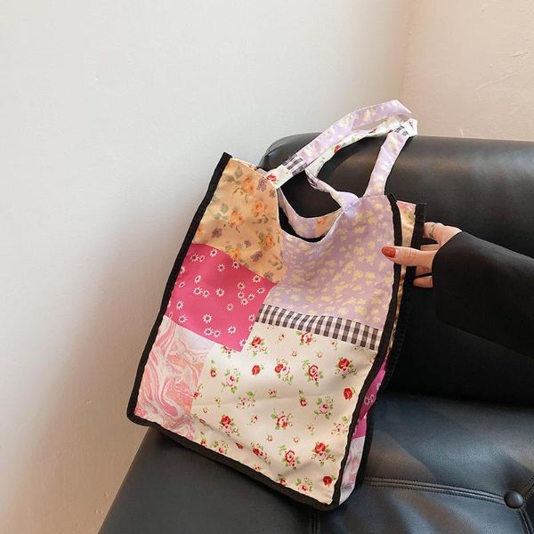 evening bags summer large capacity travel tote women flower printing shopping female patchwark shoulder handbags
evening bags summer large capacity travel tote women flower printing shopping female patchwark shoulder handbags