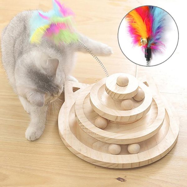 cat toys interactive wooden toy, swing roller for cats, two tier, rolling smart track balls
cat toys interactive wooden toy, swing roller for cats, two tier, rolling smart track balls