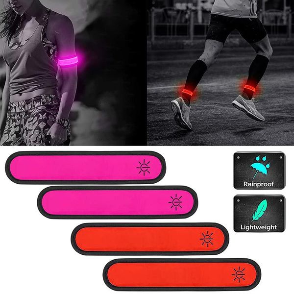 4pcs running light adjustable glowing bracelets sports led wristbands for runners joggers cyclists riding safety bike #t2g, Black;red
4pcs running light adjustable glowing bracelets sports led wristbands for runners joggers cyclists riding safety bike #t2g, Black;red