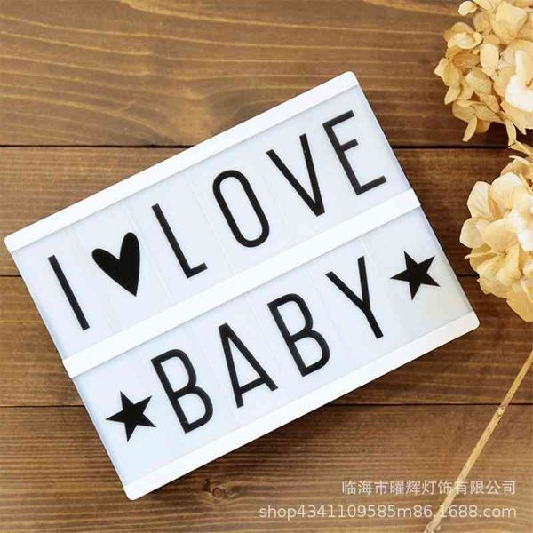 led english letter box a5ins room decoration net red romantic expression creative bedside night light
led english letter box a5ins room decoration net red romantic expression creative bedside night light