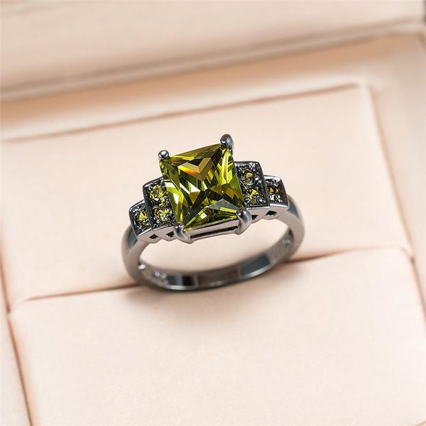wedding rings vintage female olive green crystal ring charm 14kt black gold for women punk bride square zircon engagement, Slivery;golden
wedding rings vintage female olive green crystal ring charm 14kt black gold for women punk bride square zircon engagement, Slivery;golden