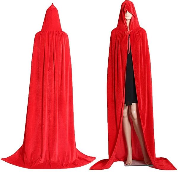 grneric christmas halloween witch party cosplay costumes cape hooded velvet cloak for men and womens
grneric christmas halloween witch party cosplay costumes cape hooded velvet cloak for men and womens
