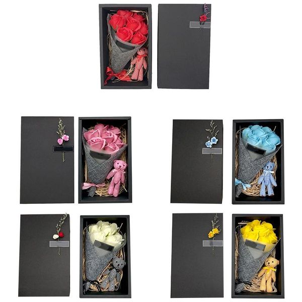 handmade soap flowers set bear gift box valentine's day soap flower bouquet mother's/ teacher's day birthday gift
handmade soap flowers set bear gift box valentine's day soap flower bouquet mother's/ teacher's day birthday gift