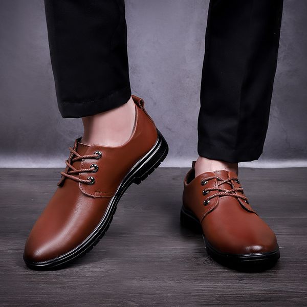 new 2021 men's business dress formal wedding pointed to the fashion plutonium leather oxford apartments kl90 man shoes gtsu, Black
new 2021 men's business dress formal wedding pointed to the fashion plutonium leather oxford apartments kl90 man shoes gtsu, Black