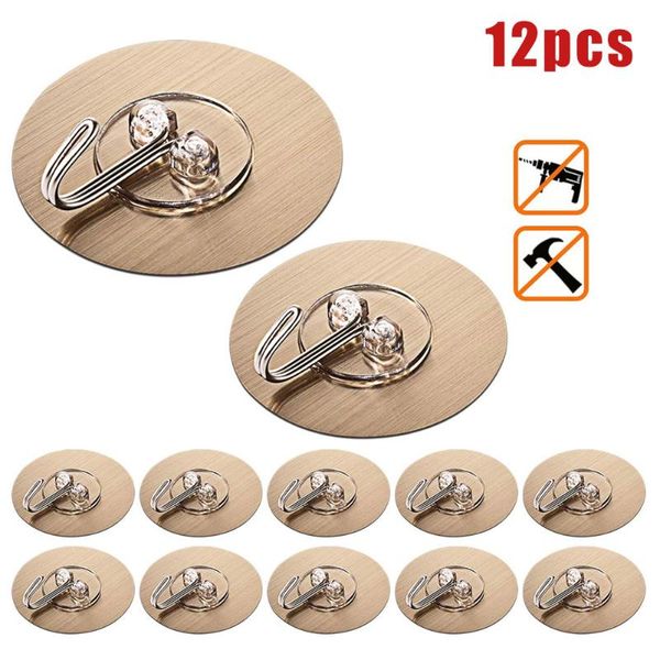 hooks & rails 12pcs self adhesive wall round seamless nail towel for kitchen bathroom lb88
hooks & rails 12pcs self adhesive wall round seamless nail towel for kitchen bathroom lb88