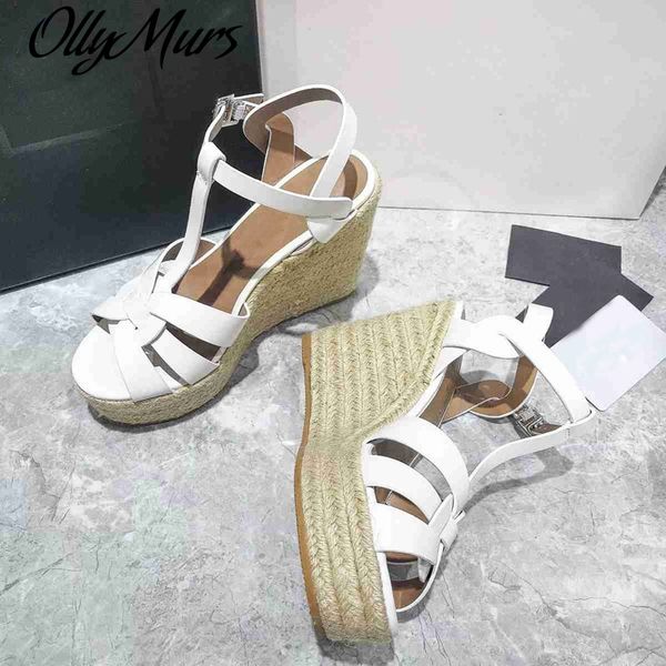 ollymurs women sandals platform genuine leather weaved handmade high wedges sandal ankle strap peep toe shoes, Black
ollymurs women sandals platform genuine leather weaved handmade high wedges sandal ankle strap peep toe shoes, Black