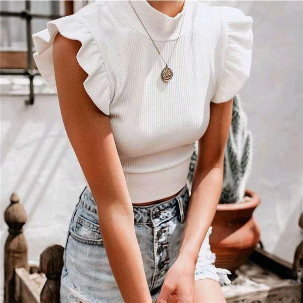 women's blouses & shirts women and ladies casual butterfly sleeveless loose winter female ruffles blusas mujer, White
women's blouses & shirts women and ladies casual butterfly sleeveless loose winter female ruffles blusas mujer, White