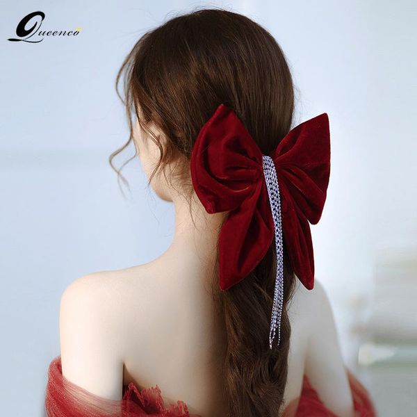 hair clips & barrettes red bow clip trends 2021 bridal hairpin rhinestone tassel wedding dress accessories for women jewelry, Golden;silver
hair clips & barrettes red bow clip trends 2021 bridal hairpin rhinestone tassel wedding dress accessories for women jewelry, Golden;silver
