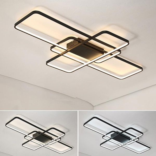 ceiling lights rectangle remote controller modern led for living room bedroom home ac85-265v white/black lamp fixtures
ceiling lights rectangle remote controller modern led for living room bedroom home ac85-265v white/black lamp fixtures