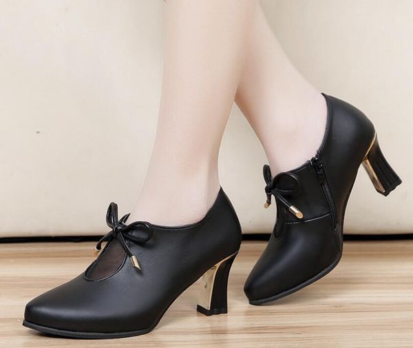 dress shoes high women cansual comfort pumps party heels breathable spring autumn concise zipper, Black
dress shoes high women cansual comfort pumps party heels breathable spring autumn concise zipper, Black