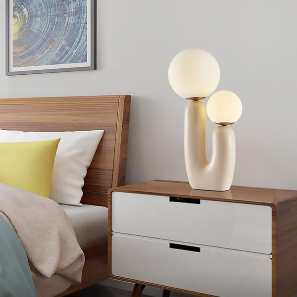 table lamps nordic creative desk lamp post-modern art resin & round glass bedside lights 220v g9 bulb living room bedroom decoration
table lamps nordic creative desk lamp post-modern art resin & round glass bedside lights 220v g9 bulb living room bedroom decoration