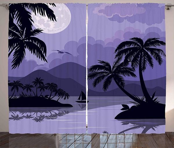 curtain & drapes tropical curtains caribbean island landscape at night full moon sailboat and palm trees living room bedroom window
curtain & drapes tropical curtains caribbean island landscape at night full moon sailboat and palm trees living room bedroom window