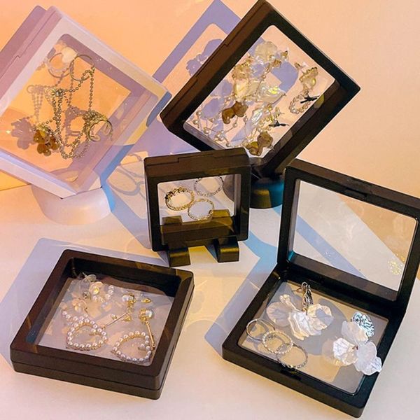 storage boxes & bins 2pcs pe thin flim jewelry box durable clear display floating frame case dustproof earrings necklaces
storage boxes & bins 2pcs pe thin flim jewelry box durable clear display floating frame case dustproof earrings necklaces