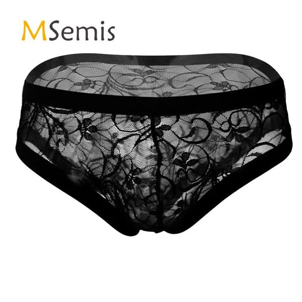mens lingerie underwear see-through mesh underpants floral lace briefs low waist elasitc waistband panties
mens lingerie underwear see-through mesh underpants floral lace briefs low waist elasitc waistband panties