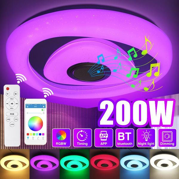 ceiling lights 110-220v 200w smart music led rgb dimmable app remote control bluetooth speaker light bedroom lamps lamp
ceiling lights 110-220v 200w smart music led rgb dimmable app remote control bluetooth speaker light bedroom lamps lamp
