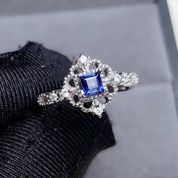 cluster rings per jewelry natural real sapphire square style ring 3*3mm 0.35ct gemstone 925 sterling silver fine t204155, Golden;silver
cluster rings per jewelry natural real sapphire square style ring 3*3mm 0.35ct gemstone 925 sterling silver fine t204155, Golden;silver