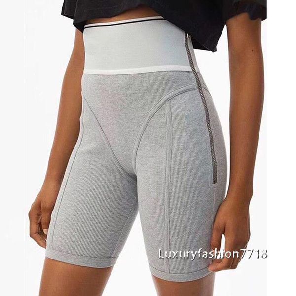 women's shorts high end fashion women style letter jacquard elastic waist slim body shaping yoga pants zipper trousers, White;black
women's shorts high end fashion women style letter jacquard elastic waist slim body shaping yoga pants zipper trousers, White;black