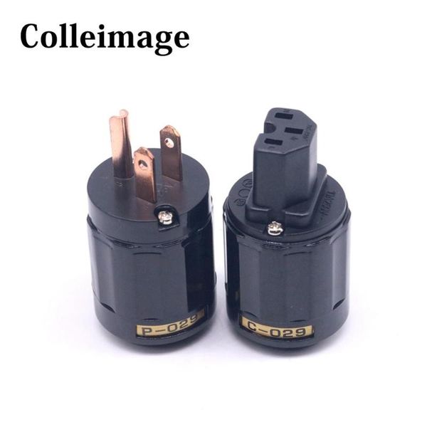 smart power plugs colleimage hifi pure copper p-029& c-029 us plug iec connector audio amplifie diy cable adapter
smart power plugs colleimage hifi pure copper p-029& c-029 us plug iec connector audio amplifie diy cable adapter