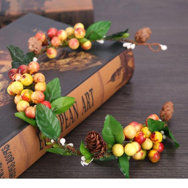 haimeikang new bridal forest flower headband for women color fruit wreath wedding hair accessories tiara and crown qylysk, Silver
haimeikang new bridal forest flower headband for women color fruit wreath wedding hair accessories tiara and crown qylysk, Silver