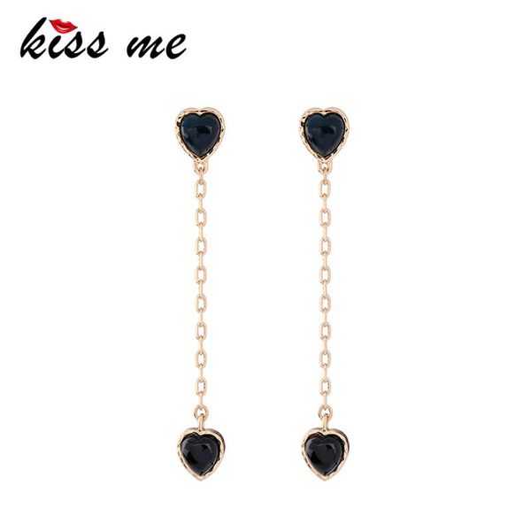 dangle & chandelier kiss me minimalist heart earrings dangling gold color alloy chain long drop women fashion jewelry, Silver
dangle & chandelier kiss me minimalist heart earrings dangling gold color alloy chain long drop women fashion jewelry, Silver