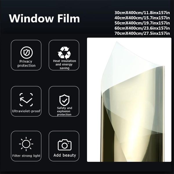 one way mirror window film self-adhesive reflective solar film privacy window tint glass stickers 30/40/50/60/70x400cm
one way mirror window film self-adhesive reflective solar film privacy window tint glass stickers 30/40/50/60/70x400cm