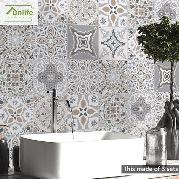 wall stickers funlife® moroccan pattern kitchen home sticker peel & stick self-adhesive bathroom living room diy tile waterproof
wall stickers funlife® moroccan pattern kitchen home sticker peel & stick self-adhesive bathroom living room diy tile waterproof