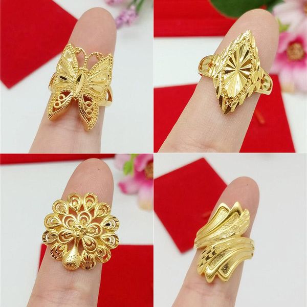 wedding rings exaggerated big butterfly adjustable ring for women statement gold flower open finger men's fashion party jewelry, Slivery;golden
wedding rings exaggerated big butterfly adjustable ring for women statement gold flower open finger men's fashion party jewelry, Slivery;golden
