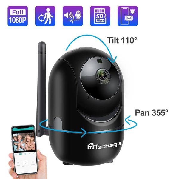 techage 720p 1080p wifi ip camera baby monitor two-way audio wireless ptz camera auto tracking tf card cctv video surveillance
techage 720p 1080p wifi ip camera baby monitor two-way audio wireless ptz camera auto tracking tf card cctv video surveillance