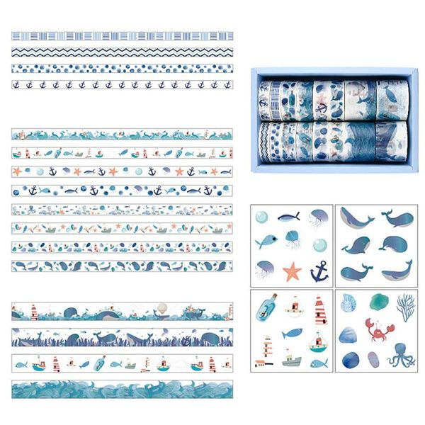 gift wrap 16 rolls tape stickers diy scrapbooking decoration self adhesive tapes paper stationery notebook sticker tags
gift wrap 16 rolls tape stickers diy scrapbooking decoration self adhesive tapes paper stationery notebook sticker tags