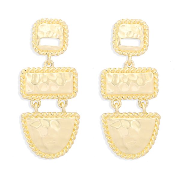 japanese and korean classic design alloy new hanging temperament women's party fashion versatile earrings, Silver 
japanese and korean classic design alloy new hanging temperament women's party fashion versatile earrings, Silver