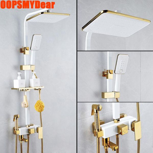 bathroom shower sets cold set spa rainfall system bathtub square brass bath faucet wall mount luxury modern white torneira
bathroom shower sets cold set spa rainfall system bathtub square brass bath faucet wall mount luxury modern white torneira