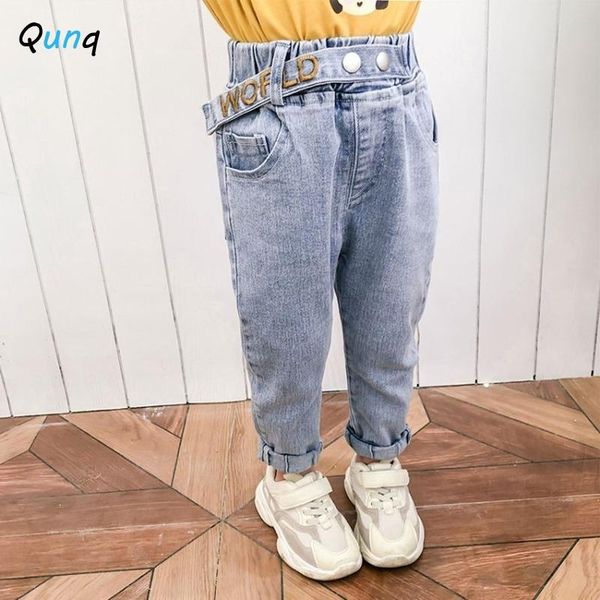 jeans qunq girls 2021 spring summer kids pant for 1 2 3 4 5 6 7 year boys elastic waist letter embroidery children trousers, Blue
jeans qunq girls 2021 spring summer kids pant for 1 2 3 4 5 6 7 year boys elastic waist letter embroidery children trousers, Blue