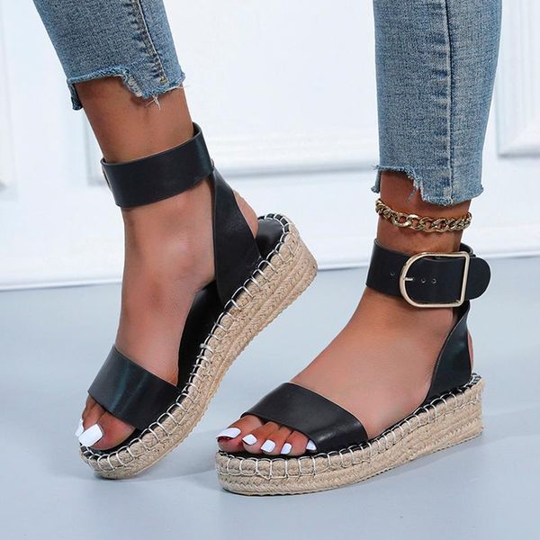 sandals fashion women 2021 summer casual shoes breathable thick-soled wedges leisure female roman high quality, Black
sandals fashion women 2021 summer casual shoes breathable thick-soled wedges leisure female roman high quality, Black