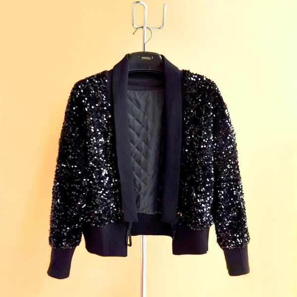 women's jackets european american quilted short coat cardigan fashion high waist slimming sequined casual suit clothes women, Black;brown
women's jackets european american quilted short coat cardigan fashion high waist slimming sequined casual suit clothes women, Black;brown