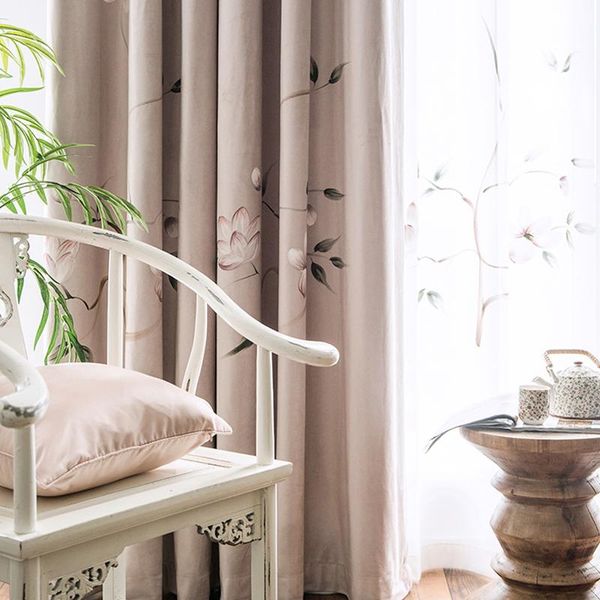 curtain & drapes chinese printed curtains blackout for living room bedroom study finished product custom white screen
curtain & drapes chinese printed curtains blackout for living room bedroom study finished product custom white screen
