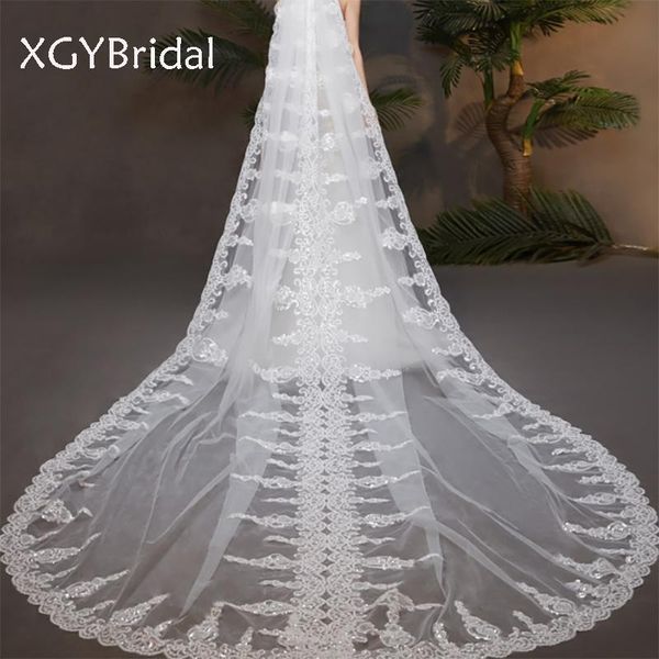 bridal veils arrival veil long applique edge two layer white cathedral with comb wedding accessary for bride, Black
bridal veils arrival veil long applique edge two layer white cathedral with comb wedding accessary for bride, Black