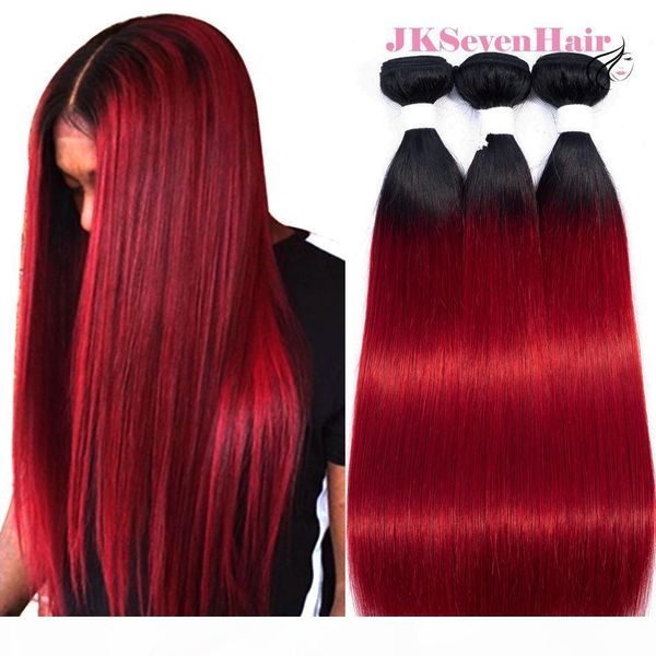 1b red ombre brazilian virgin human hair 3 bundles straight dark root red malaysian peruvian indian remy hair wefts, Black
1b red ombre brazilian virgin human hair 3 bundles straight dark root red malaysian peruvian indian remy hair wefts, Black