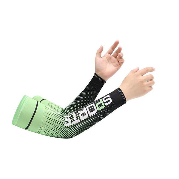 elbow & knee pads 1pcs breathable uv protection running arm sleeves basketball pad fitness armguards sports quick dry cycling warmers, Black;gray
elbow & knee pads 1pcs breathable uv protection running arm sleeves basketball pad fitness armguards sports quick dry cycling warmers, Black;gray