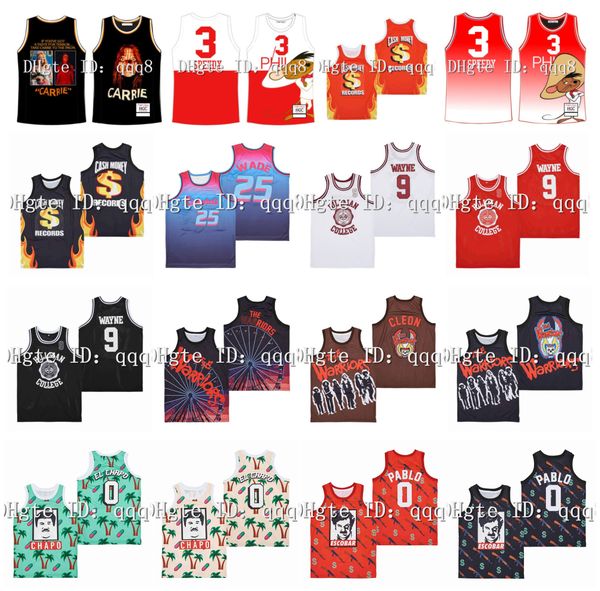 movie basketball jersey carrie 3 speedy cash money records hillman 9 dwayne wayne the coney island el chapo greenery pablo escobar takeover, Black
movie basketball jersey carrie 3 speedy cash money records hillman 9 dwayne wayne the coney island el chapo greenery pablo escobar takeover, Black