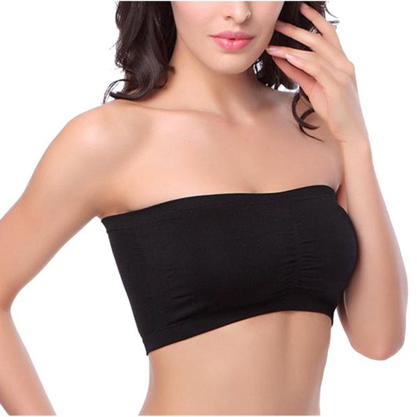bustiers & corsets women's bra tube has a chest pad to prevent it from leaking, Black;white
bustiers & corsets women's bra tube has a chest pad to prevent it from leaking, Black;white
