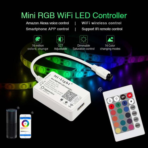 milight yl1s/yl2s rgb rgbw mini wifi led smart light controller dc12-24v ir remote 4g group voice control for rgb/rgbw led strip
milight yl1s/yl2s rgb rgbw mini wifi led smart light controller dc12-24v ir remote 4g group voice control for rgb/rgbw led strip