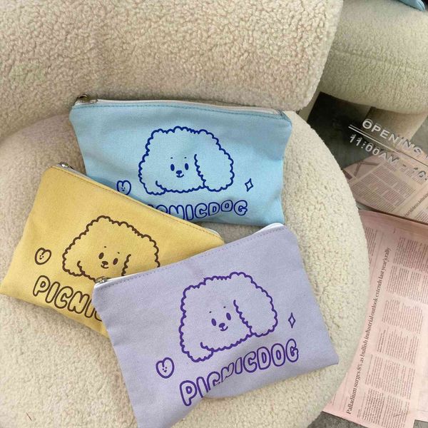 korea fashion girls cosmetic case bags women canvas dog make up bag home storage holder travel wash pocket
korea fashion girls cosmetic case bags women canvas dog make up bag home storage holder travel wash pocket