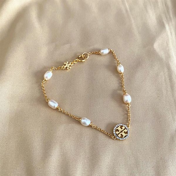 70% off luxury jewelry 2021 new fashion tb bracelet natural freshwater pearl double letter bracelet, Silver
70% off luxury jewelry 2021 new fashion tb bracelet natural freshwater pearl double letter bracelet, Silver