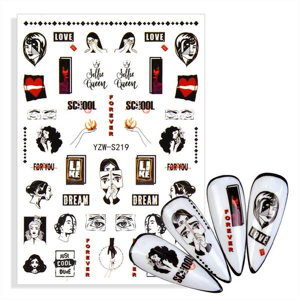 stickers & decals 1pcs 3d nail abstract line pattern evil eye design sliders diy self adhesive sticker tips art decoration, Black
stickers & decals 1pcs 3d nail abstract line pattern evil eye design sliders diy self adhesive sticker tips art decoration, Black