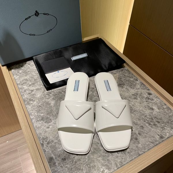 new luxury designer triangular slipper brushed leather slides flat bottom elegant and casual outdoor women's square head slippers with, Black
new luxury designer triangular slipper brushed leather slides flat bottom elegant and casual outdoor women's square head slippers with, Black